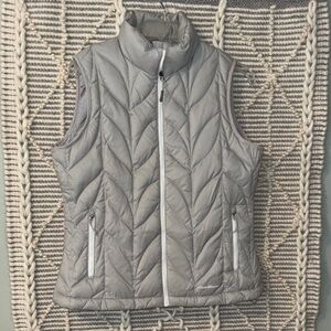 Eddie Bauer Women's Silver Down Quilted Vest